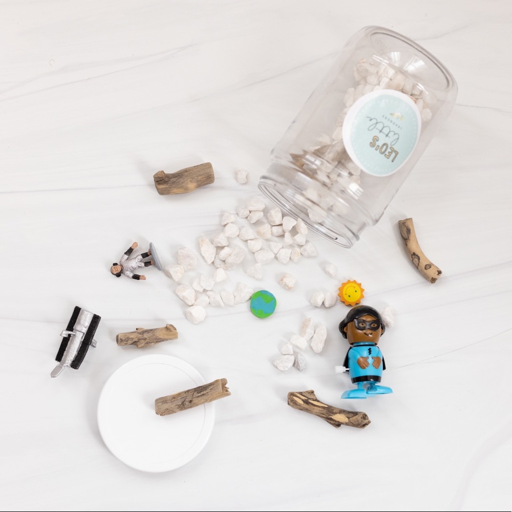 Sticks & Stones Sensory Jar